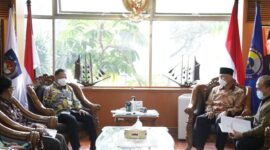 Gubernur Sumatera Barat Mahyeldi Ansharullah menemui Mendagri Tito Karnavian