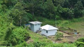 Salah satu sumber mata air yang digunakan PDAM Padang Panjang