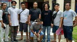 Tim Opsnal Macan Kumbang Satreskrim Polres Pesisir Selatan menangkap seorang terduga pelaku penipuan dengan modus masuk polisi. 