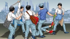 Aksi tawuran terjadi di 2 titik lokasi di kota Padang 