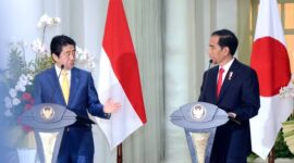 Konferensi pers yang disampaikan oleh Perdana Menteri Jepang Fumio Kishida bersama Presiden RI Joko Widodo 