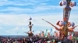 Setelah dua tahun tidak digelar karena pandemi Covid-19, Pemerintah Kota Pariaman kembali menggelar even tahunan itu.