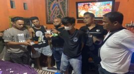 Penangkapan pelaku terduga penangkapan narkoba oleh Tim Rajawali Satnarkoba Polresta Padang 