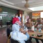 Pelaksanaan vaksinasi oleh Badan Intelijen Negara Daerah (BINDA) Sumbar di Kntor Bupati Pesisir Selatan, Selasa (2/8). Vaksinasi ini menyasar pada ASN dan Non-ASN di lingkungan pemerintahan setempat. Foto: Ronal Dodot