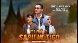 Lirik lagu Minang terbaru Cinto Sapilin Tigo yang dinyanyikan oleh Randa Putra dan berkolaborasi dengan Pinki Prananda dan Rana LIDA 