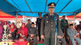 Iptu Riki Yovrizal saat masih menjabat sebagai Kepala Polsek Sutera 