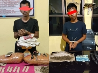 15 Paket Narkoba Ditemukan Polres Pessel saat Menangkap 2 Warga Bayang