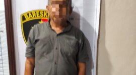 NS, terduga pelaku judi online jenis togel yang diamankan Polres Padang Panjang 