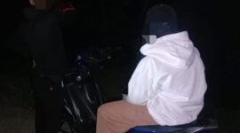 Remaja yang diamankan oleh Satpol PP Pessel karena kedapatan berpacaran di tempat sepi dan gelap