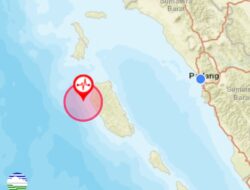 Berselang 15 Menit, Mentawai 2 Kali Diguncang Gempa