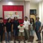 Terduga pelaku penganiayaan seorang sopir truk CPO secara bersama-sama saat diamankan Tim Opsnal Macan Kumbang Satreskrim Polres Pessel dan Unit Reskrim Polsek Linggo Sari Baganti 