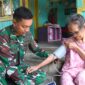 Satgas Tentara Manunggal Membangun Desa (TMMD) melaksanakan kegiatan pemeriksaan kesehatan gratis, bagi masyarakat Nagari Painan