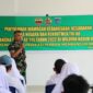 Puluhan Pelajar Mengikuti Penyuluhan Wawasan Kebangsaan dan Bela Negara dari Satgas TMMD Pessel