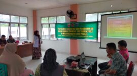 Satgas TMMD ke 115 Kodim 0311 Pessel Gelar Penyuluhan Kesehatan dan Program Keluarga Berencana