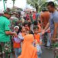 Satgas TMMD ke 115 Kodim 0311/Pessel terima kunjungan TK Negeri Pembina 02 Painan
