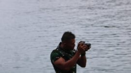 Satgas TMMD Promosikan Pantai Carocok lewat Medsos