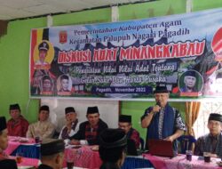 2 Nagari di Palupuh Agam Gelar Diskusi Adat Minangkabau