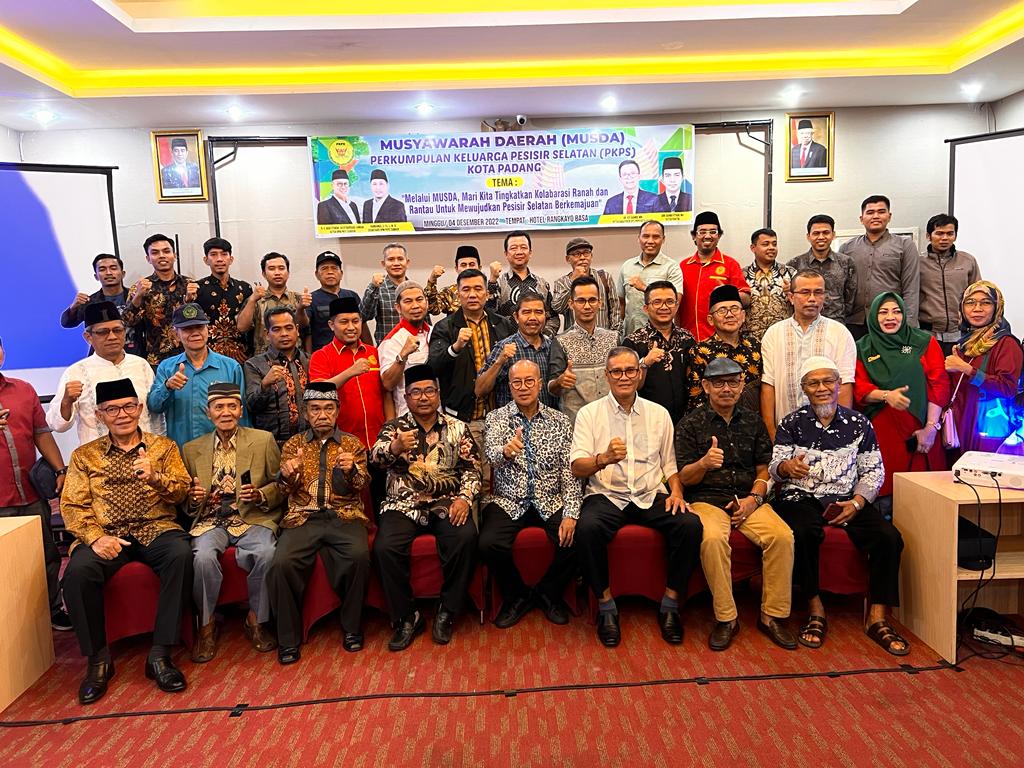 Musda Berjalan Sukses, Syahrial Nadir Nahkodai PKPS Padang 5 Tahun Kedepan