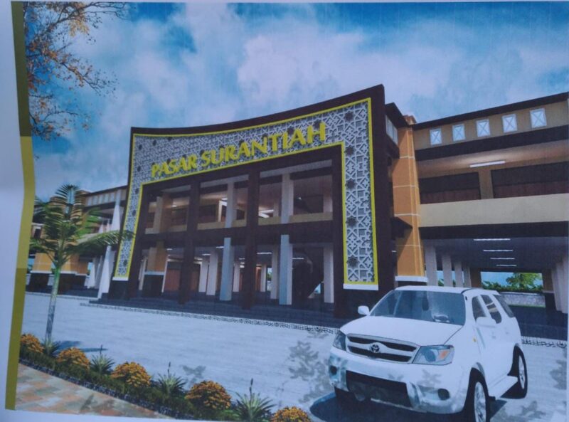 Rencana Pembangunan Pasar Surantiah