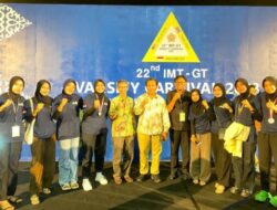 Kontingen UNP raih 2 Emas, 2 perak dan 2 Perunggu Pada Kejuaraan Internasional dalam event 22nd IMT-GT Varsity Carnival