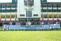 Deklarasi Forum Ketua Pemuda Sumatera Barat di Aula Kantor Gubernur Sumbar