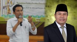 Ilustrasi Dr Rodi Chandra (kanan) dan Ali Amran Abbas Dt Rajo Endah (kiri)