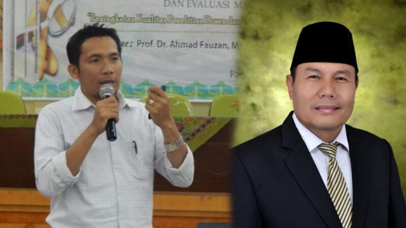 Ilustrasi Dr Rodi Chandra (kanan) dan Ali Amran Abbas Dt Rajo Endah (kiri)