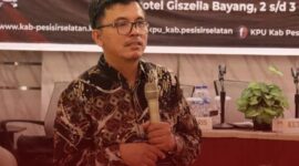 Ketua Komisi Pemilihan Umum (KPU) Kabupaten Pesisir Selatan Aswandi