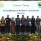 Rombongan Badan Legislatif DPR RI saat melakukan kunjungan kerja di Sumatera Barat 