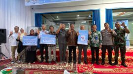 Foto bersama peresmian Kantor Bank Nagari Cabang Pembantu Tarusan