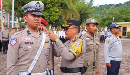 Siap Amankan Lebaran, Polres Pessel Gelar Apel Pasukan Operasi Ketupat Singgalang 2025