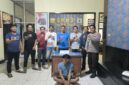Seorang petani yang diduga akan mengedarkan sabu saat diamankan petugas di Polsek BAB Tapan, Kamis (8/5/2025) malam