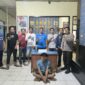 Seorang petani yang diduga akan mengedarkan sabu saat diamankan petugas di Polsek BAB Tapan, Kamis (8/5/2025) malam