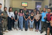 Tim SK4 (Satuan Kerja Keamanan Ketertiban Kota/Kabupaten) Kabupaten Pesisir Selatan saat berada di Kantor Satpol PP dan Damkar Pessel usai melaksanakan razia penertiban tempat hiburan malam di Pesisir Selatan 