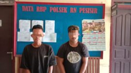 Dua pemuda ditangkap dalam operasi pengungkapan kasus narkoba oleh Satresnarkoba Polres Pessel