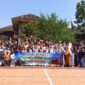 Perantau asal Kecamatan Sutera, Pesisir Selatan berfoto bersama usai rangkaian acara Halal Bihalal Ikesta Jabodetabek di Villa Arkato, Cijeruk, Bogor, Sabtu-Ahad (3-4/5/2025)