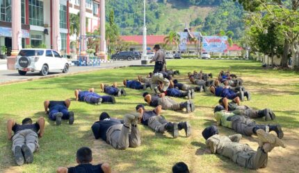 Satpol PP dan Damkar Pessel Latih Mental dan Disiplin Anggota, Gandeng Polres Tingkatkan Profesionalisme