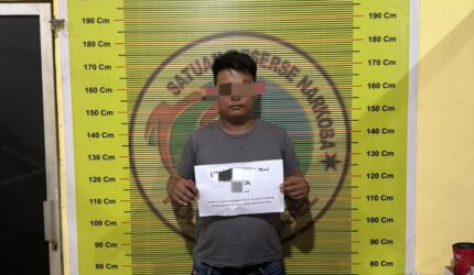 Pria Pembawa Sabu Ditangkap di Pesisir Selatan, Pemasok Lolos dari Kejaran Polisi