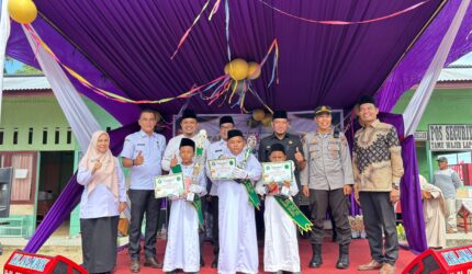 Hadiri Wisuda Tahfidz di SDIT Miftahul Ulum, Wabup Risnaldi Ajak Semua Pihak Dukung Pendidikan Agama