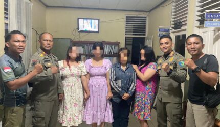 Pasang Tarif Rp1 Juta Sekali Kencan, 4 Wanita Diamankan Satpol PP Pessel di Balai Selasa