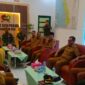 Wakil Bupati Pesisir Selatan Risnaldi Ibrahim di Makodim 0311/Pesisir Selatan
