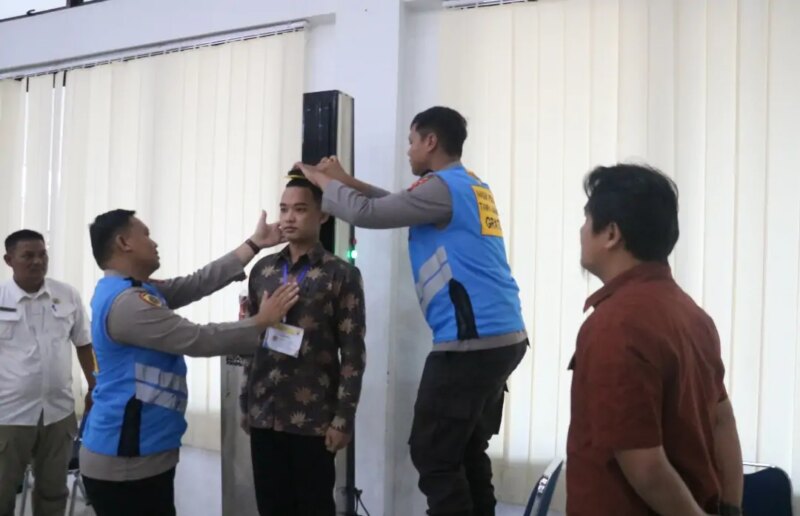 425 Calon Bintara Brimob Polda Babel Ikuti Pemeriksaan Administrasi Awal

