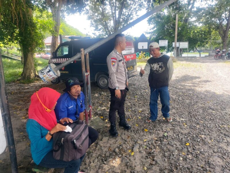 Anggota Polsek Kramatwatu Piket Polisi Serkot Patroli Tempat Wisata Tasikardi –

