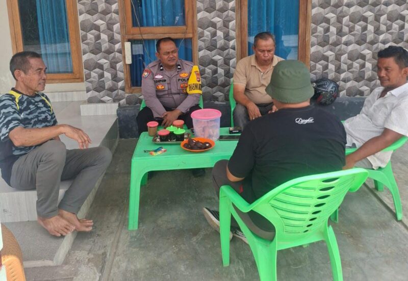 Bhabinkamtibmas Polres Kramatwatu Polrestaserkot lakukan patroli di tengah masyarakat –

