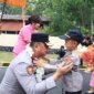 Dengan sambutan meriah, Kapolda Babel meninjau pelaksanaan tugas kepolisian di Bangka Barat

