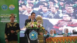 Di hadapan wisudawan UNIKI, Sekda Aceh menekankan pentingnya berjejaring dan beradaptasi dengan perkembangan zaman

