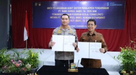 Dit Pam Obvit Polda Babel Gelar Anev Pelaksanaan Audit Manajemen Pengamanan PT. Bank Sumsel Babel TA. 2025

