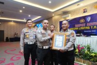 Ditlantas Polda Babel Kembali Raih Penghargaan dari Korlantas Polri, Raih Prestasi Kinerja Terbaik

