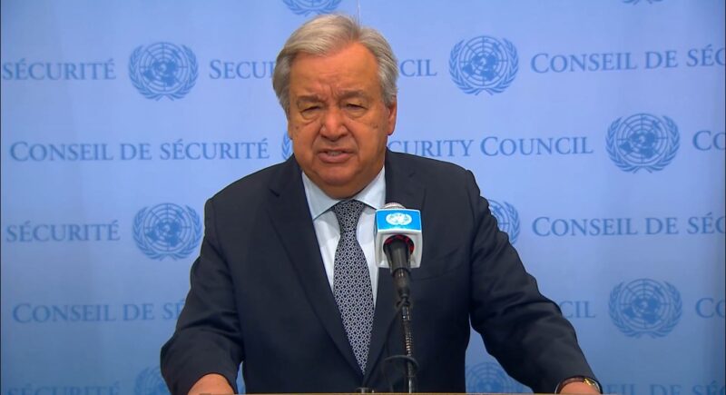 Guterres: Mendirikan negara Palestina adalah hak yang tidak bisa diabaikan

