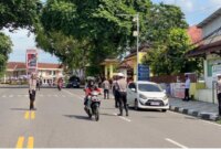 Hari Kedelapan Satlantas Polda Babel Gelar Kegiatan Stasioner di Titik Nol Kilometer, Puluhan Pelanggar Diberi Peringatan dalam Operasi Zebra Menumbing 2025

